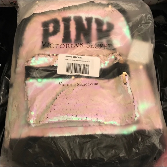 Pink backpack - Picture 3 of 5